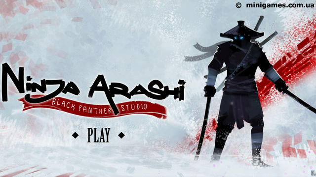 Скриншот игры Ninja Arashi | Android 4.1+ | Титульная заставка