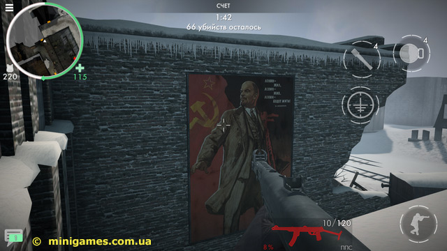 Скриншот игры World War Heroes | Android 4.1+ | Вождь коммунизма