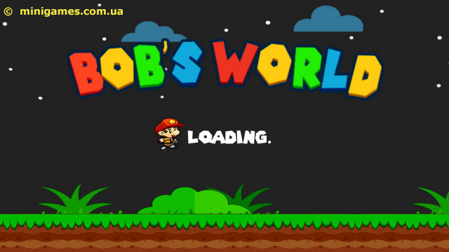 Скриншот игры «Bob's World. Потрясающее приключение» (Bob's World — Super Adventure) | Android 4.4+ | Титульная заставка