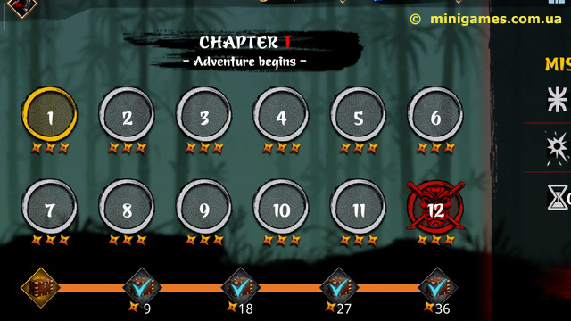 Скриншот игры Ninja Raiden Revenge | Android 4.1+ | Chapter 1