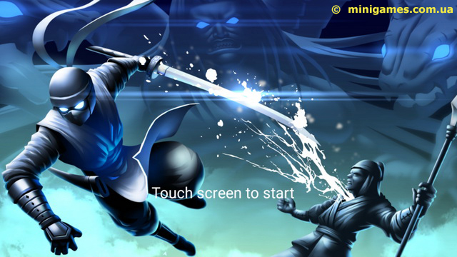 Скриншот игры «Воин-ниндзя. Легенда приключенческих игр» (Ninja Warrior: Legend of Adventure Games) | Android 4.1+ | Титульная заставка