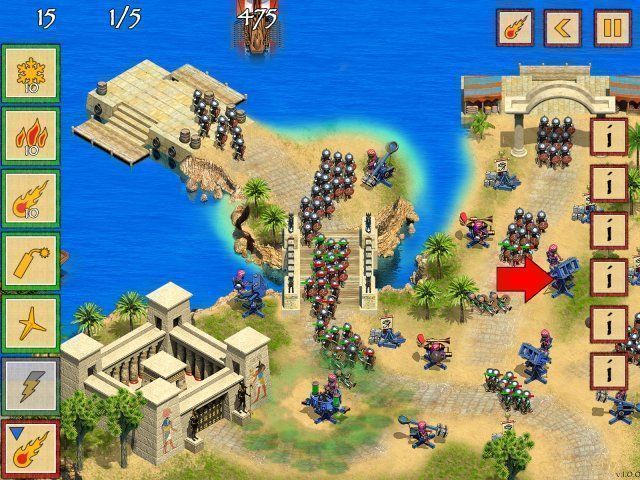 Скриншот № 2 | Битва за Египет. Миссия Клеопатра